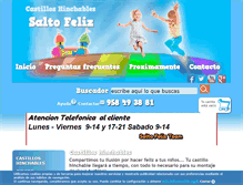 Tablet Screenshot of castilloshinchablessaltofeliz.com